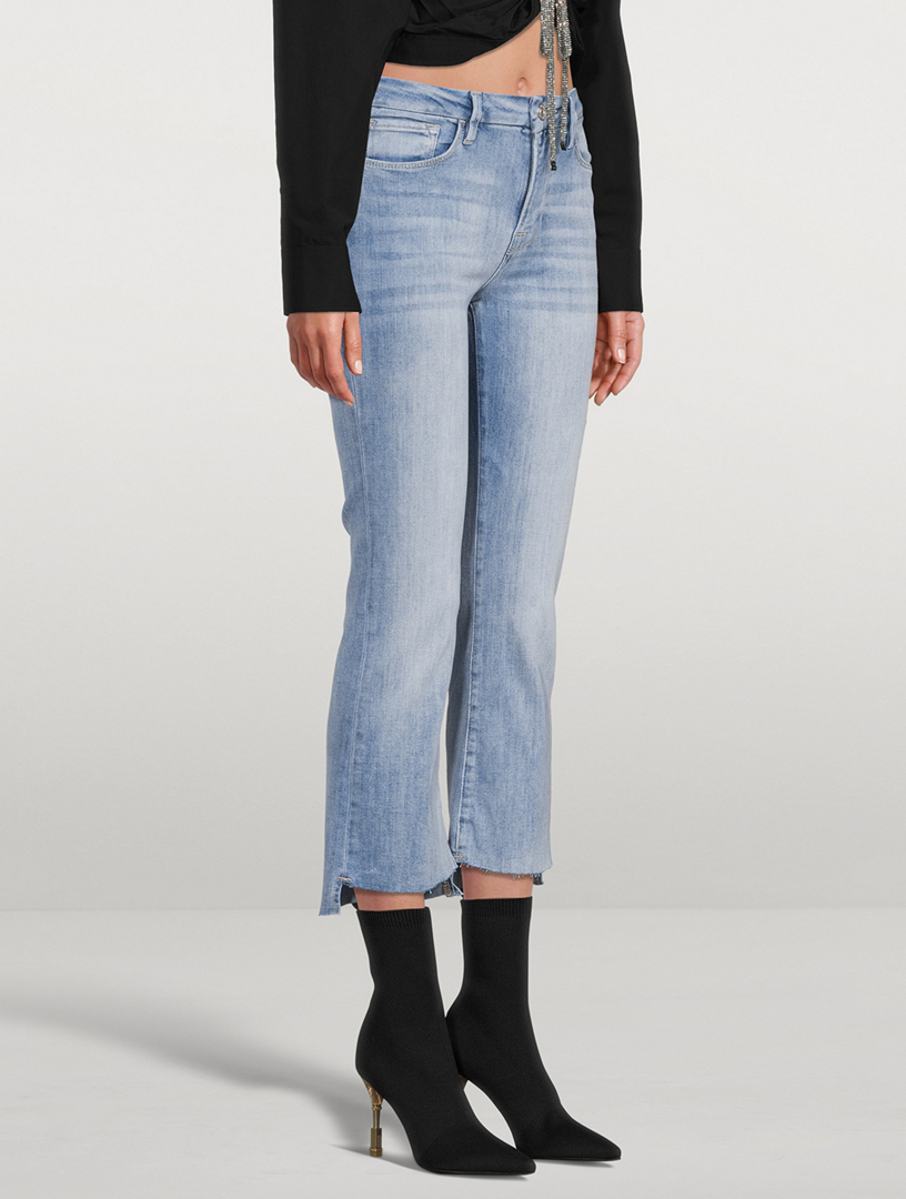 FRAME Le Crop Mini Bootcut Jeans Holt Renfrew Canada