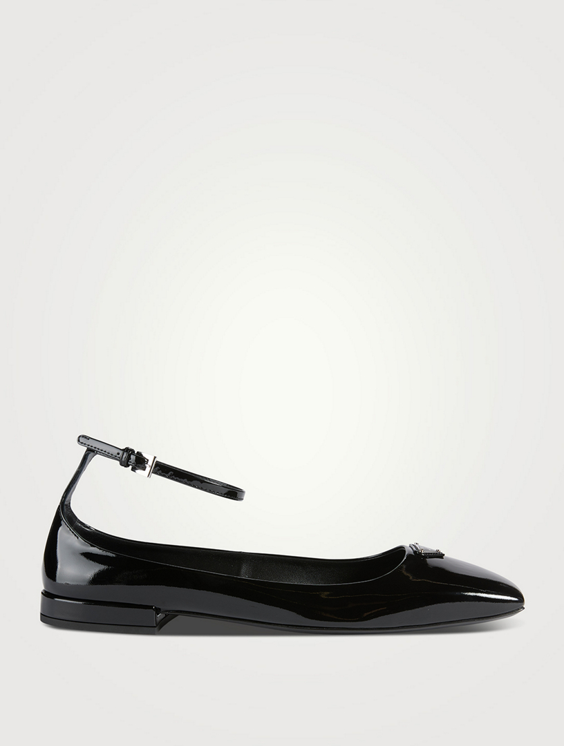 prada patent ballerina flat
