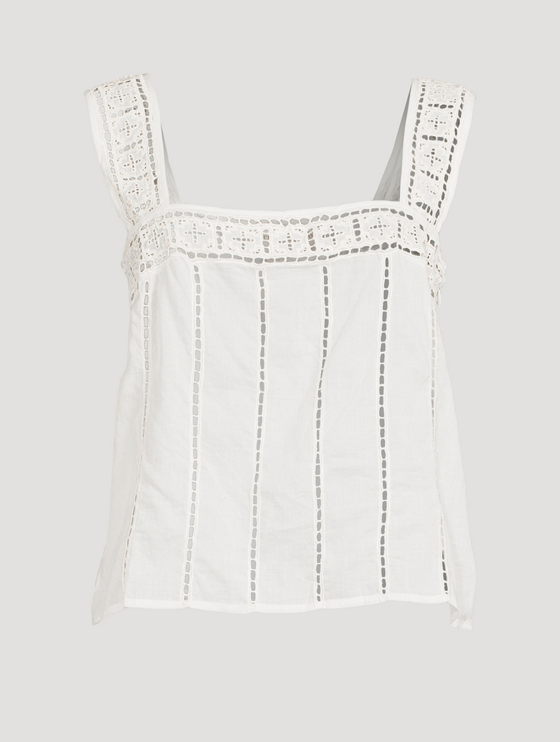 ALL THAT REMAINS Daphne Cotton Camisole Top Holt Renfrew Canada