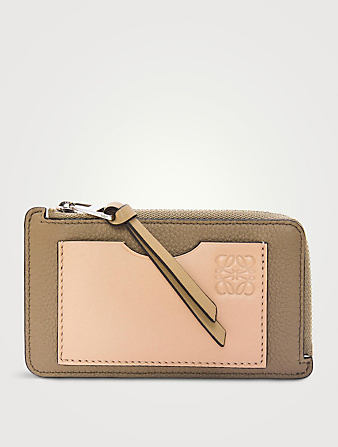 Coin Leather Card Holder
