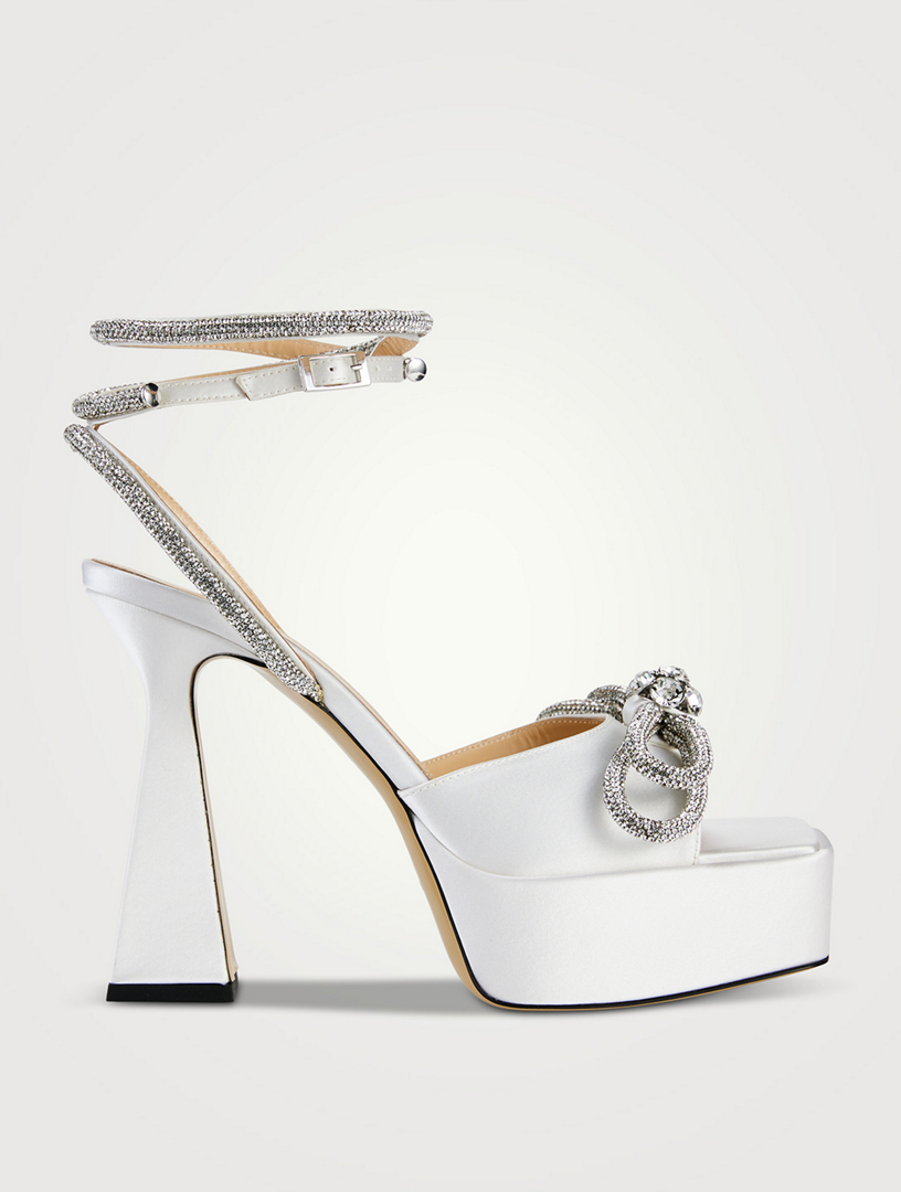 Crystal Embellished Platform Sandals | atelier-yuwa.ciao.jp