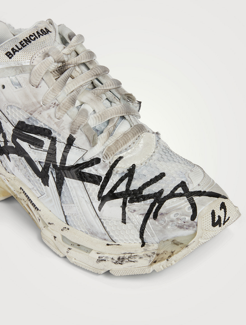 BALENCIAGA Runner Graffiti Sneakers | Holt Renfrew Canada