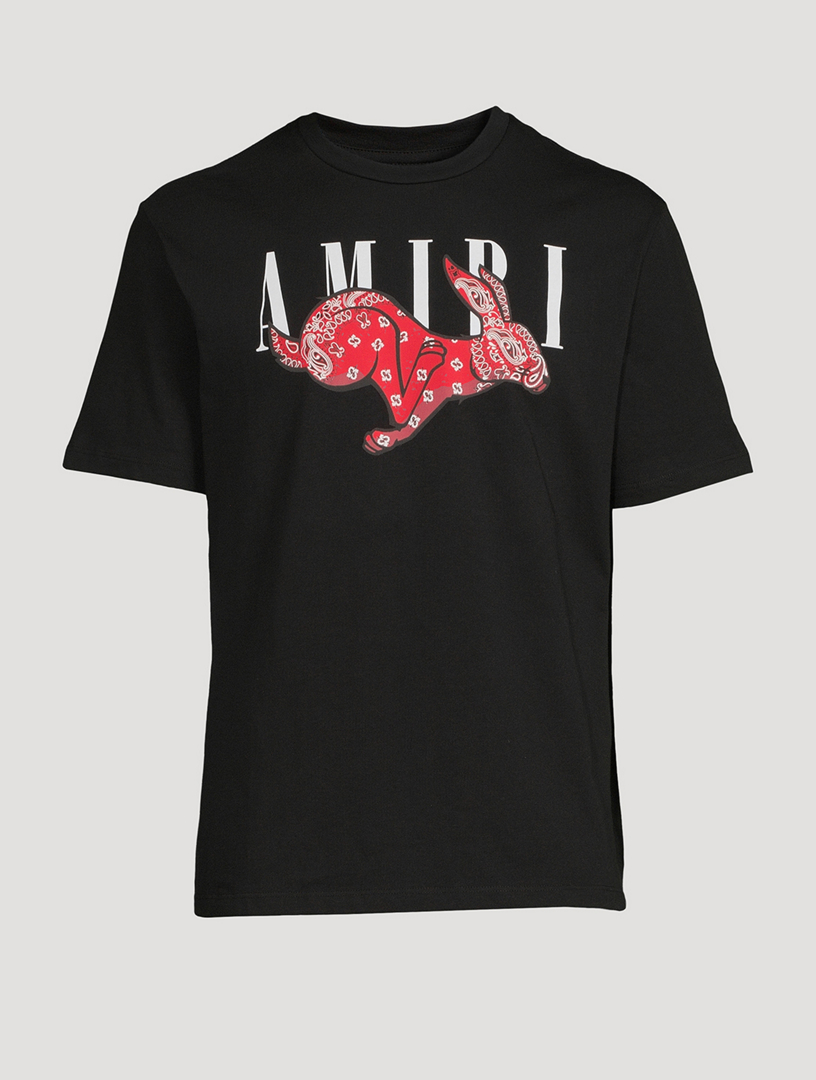 AMIRI Rabbit Cotton Logo T-Shirt | Holt Renfrew Canada