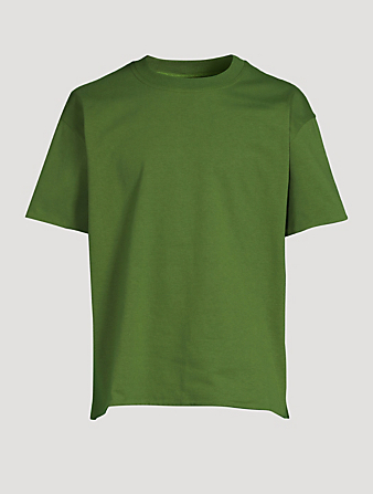 Double Layered Cotton Jersey T-Shirt