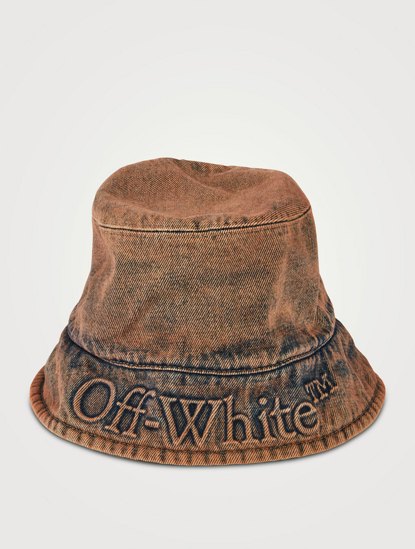 OFF-WHITE Bookish Ow Embossed Logo Bucket Hat | Holt Renfrew Canada