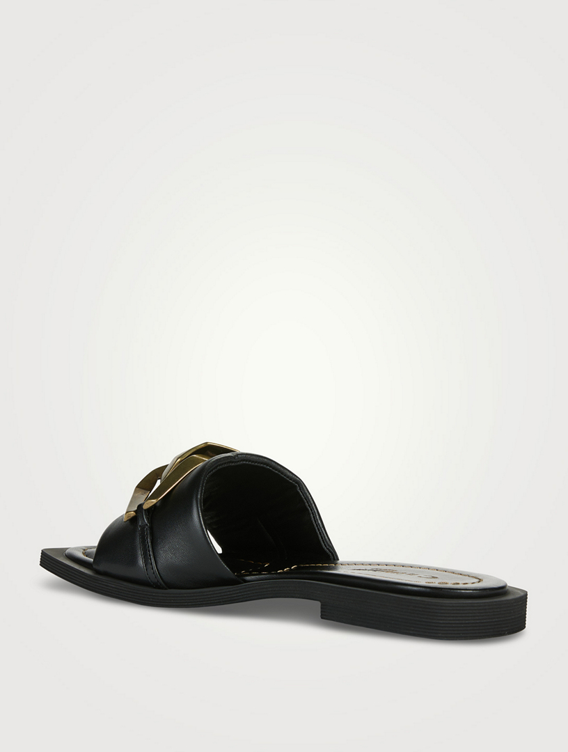 Sandales Rose La Canadienne En Cuir – Taille 40 (US 9) – Neuves Avec Emballage