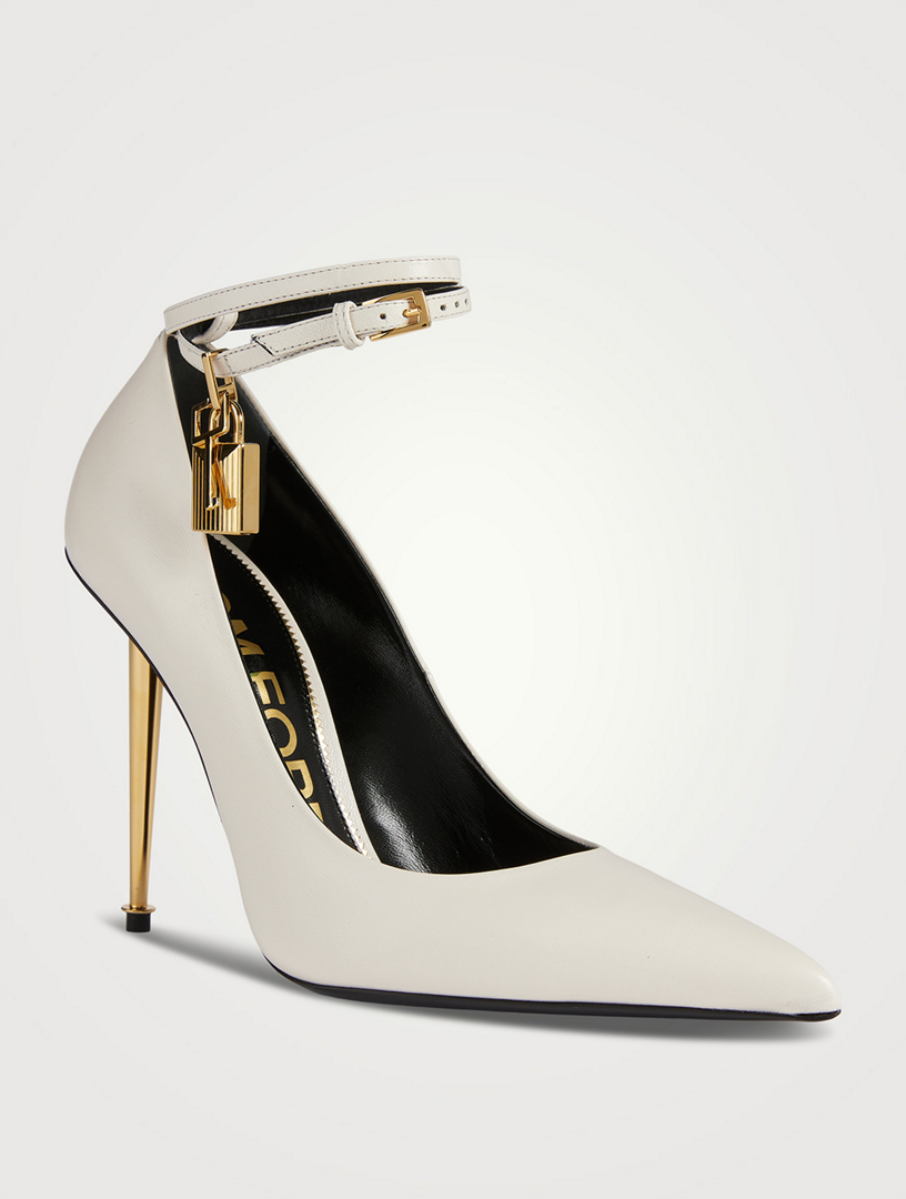 TOM FORD Leather Pumps With Padlock | Holt Renfrew Canada