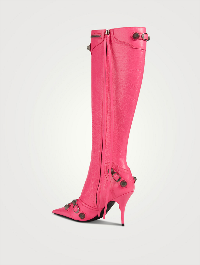 balenciaga knee high boots