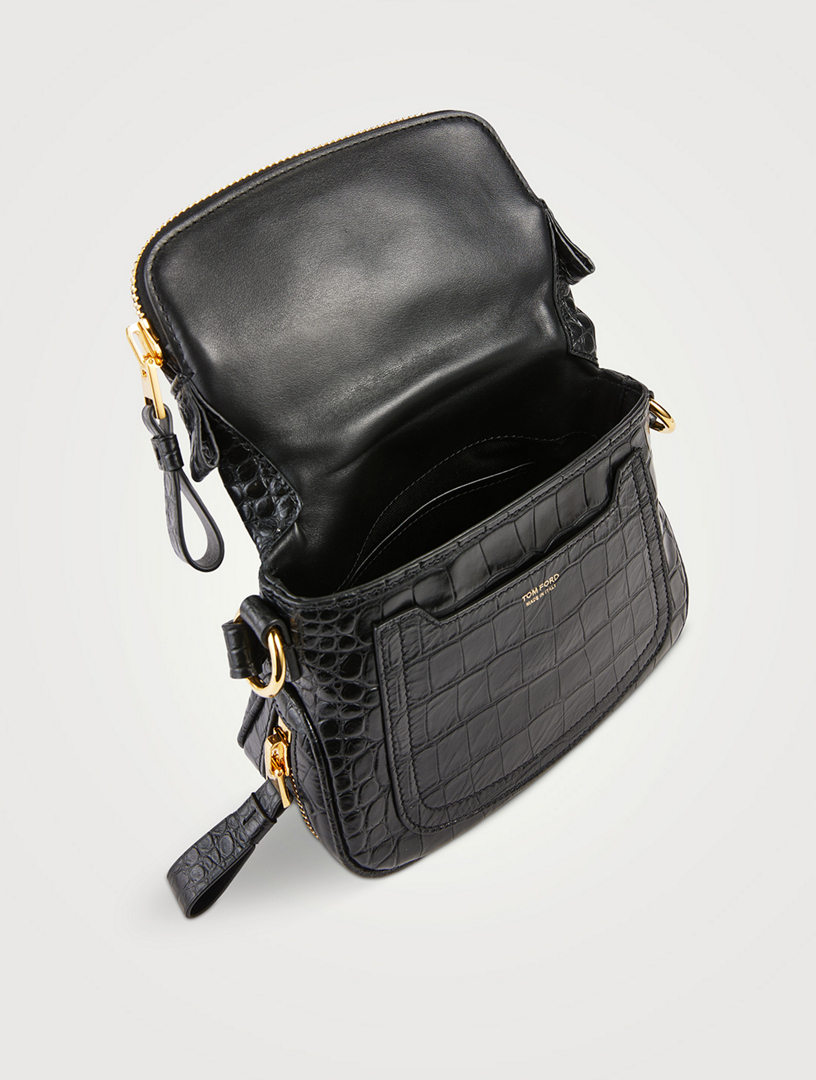 TOM FORD Mini Jennifer Croc-Embossed Leather Shoulder Bag | Holt Renfrew  Canada
