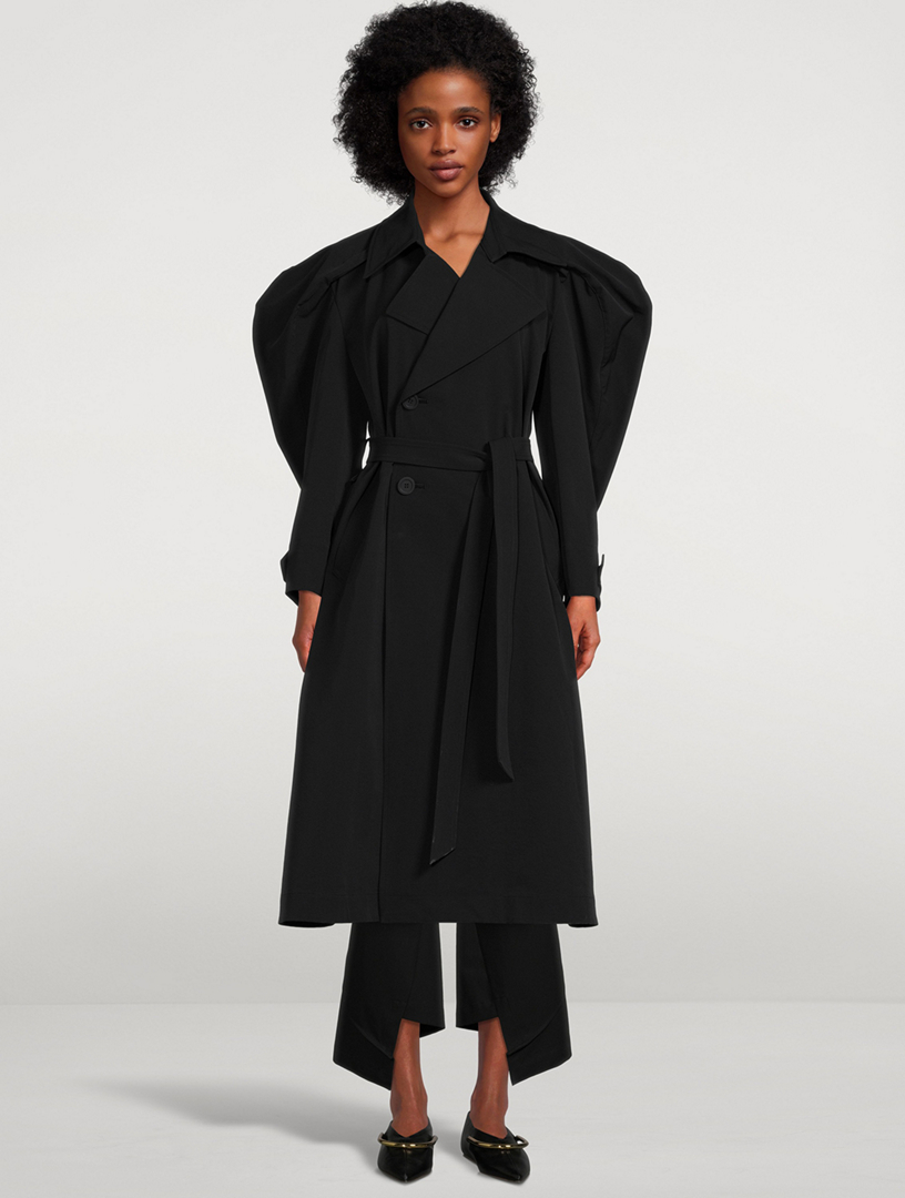 ISSEY MIYAKE R Coat Belted Trench | Holt Renfrew Canada