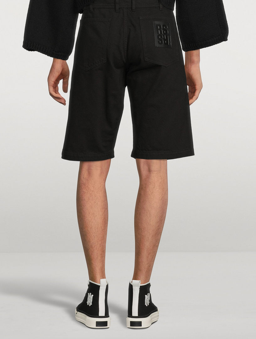 RAF SIMONS Denim Skate Shorts | Holt Renfrew Canada