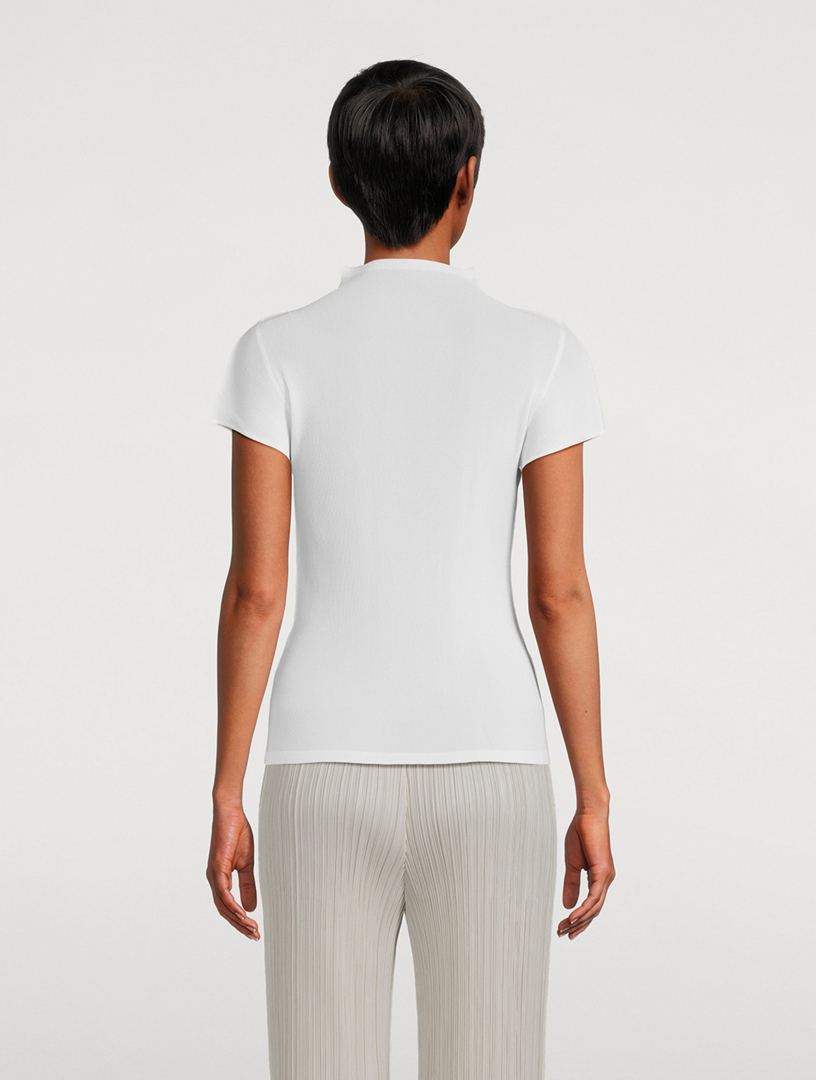 PLEATS PLEASE ISSEY MIYAKE Mist Basics Top | Square One