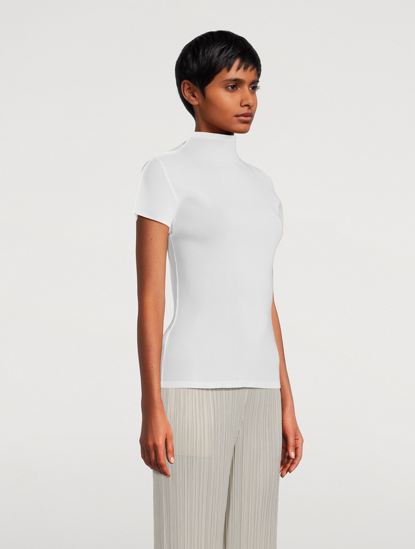 PLEATS PLEASE ISSEY MIYAKE Mist Basics Top | Square One