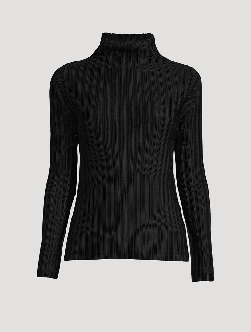 PLEATS PLEASE ISSEY MIYAKE Rib Pleats Basics Top | Holt Renfrew Canada