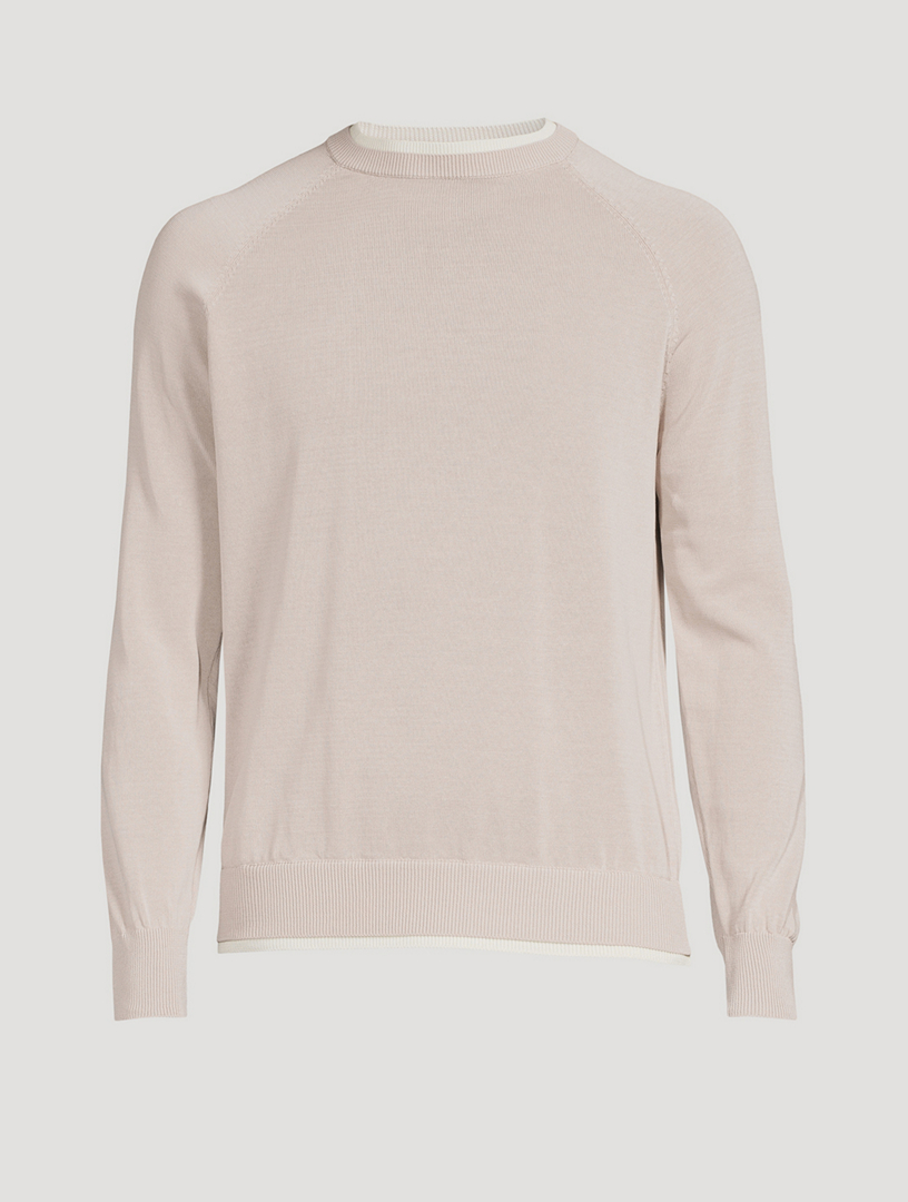 Cotton Layered Sweater