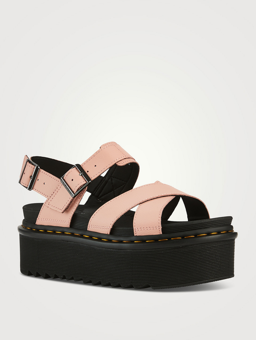 DR. MARTENS Voss II Quad Leather Platform Sandals | Holt Renfrew Canada