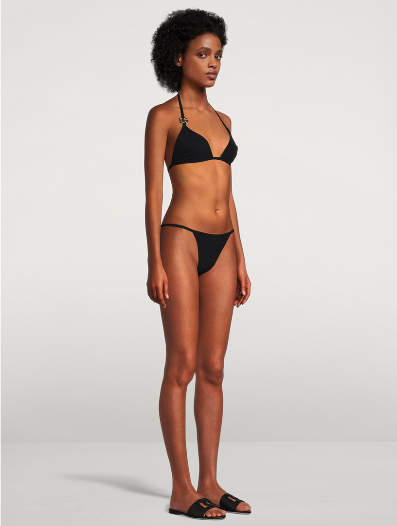 DOLCE & GABBANA Two-Piece Triangle Bikini Swim Set | Holt Renfrew Canada