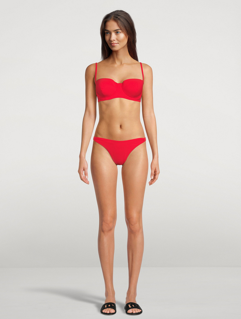 Dolce And Gabbana Balconette High Leg Two Piece Swim Set Holt Renfrew