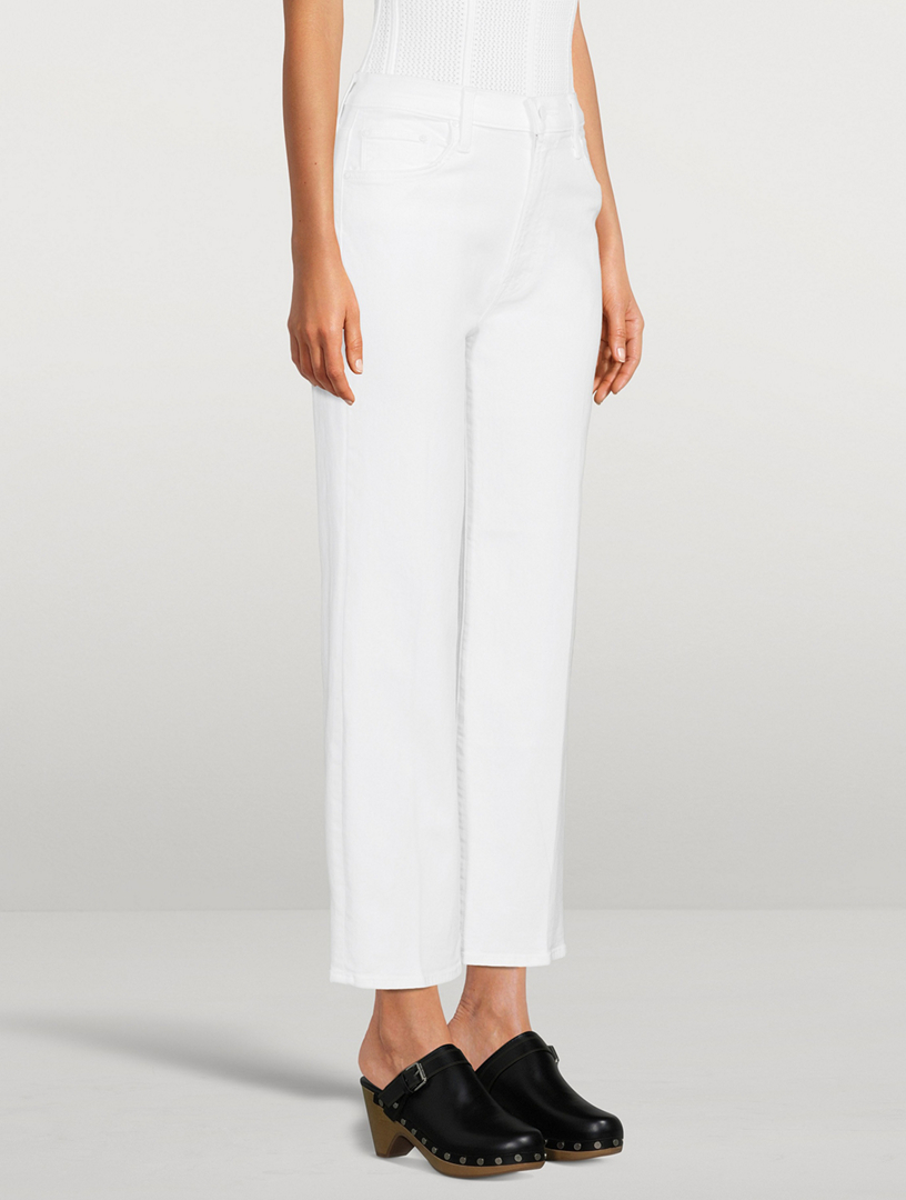 MOTHER The Rambler Ankle Straight-Leg Jeans | Holt Renfrew Canada