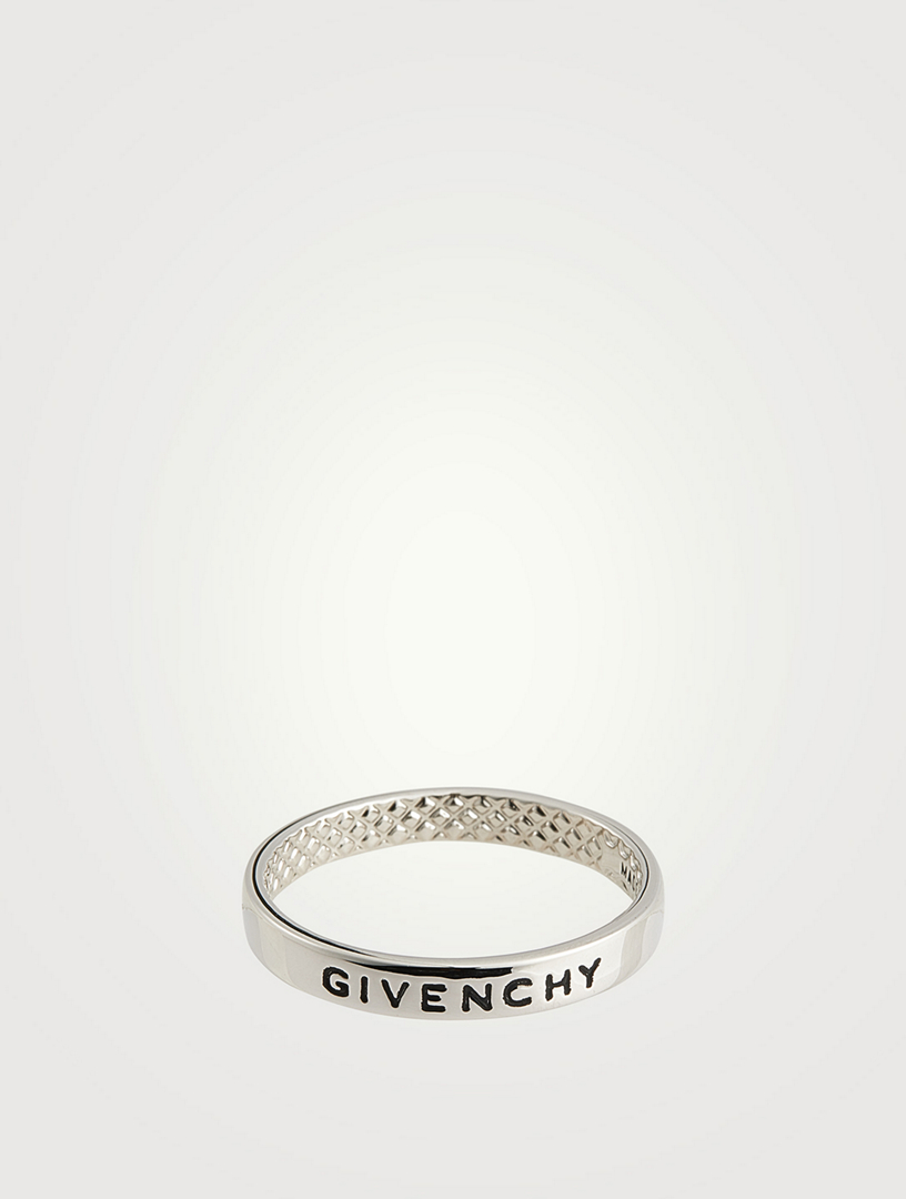 GIVENCHY Thin Logo Ring | Holt Renfrew Canada
