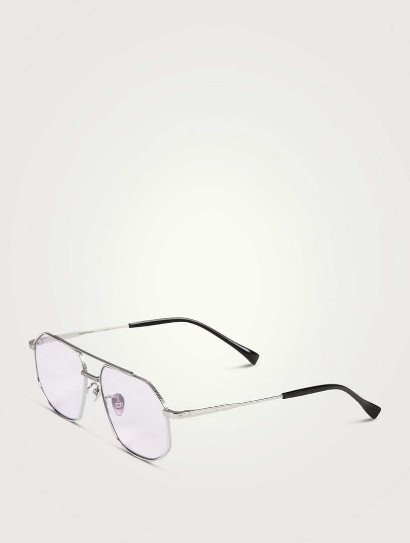 PROJEKT PRODUKT FS14(S) Aviator Sunglasses  Metallic