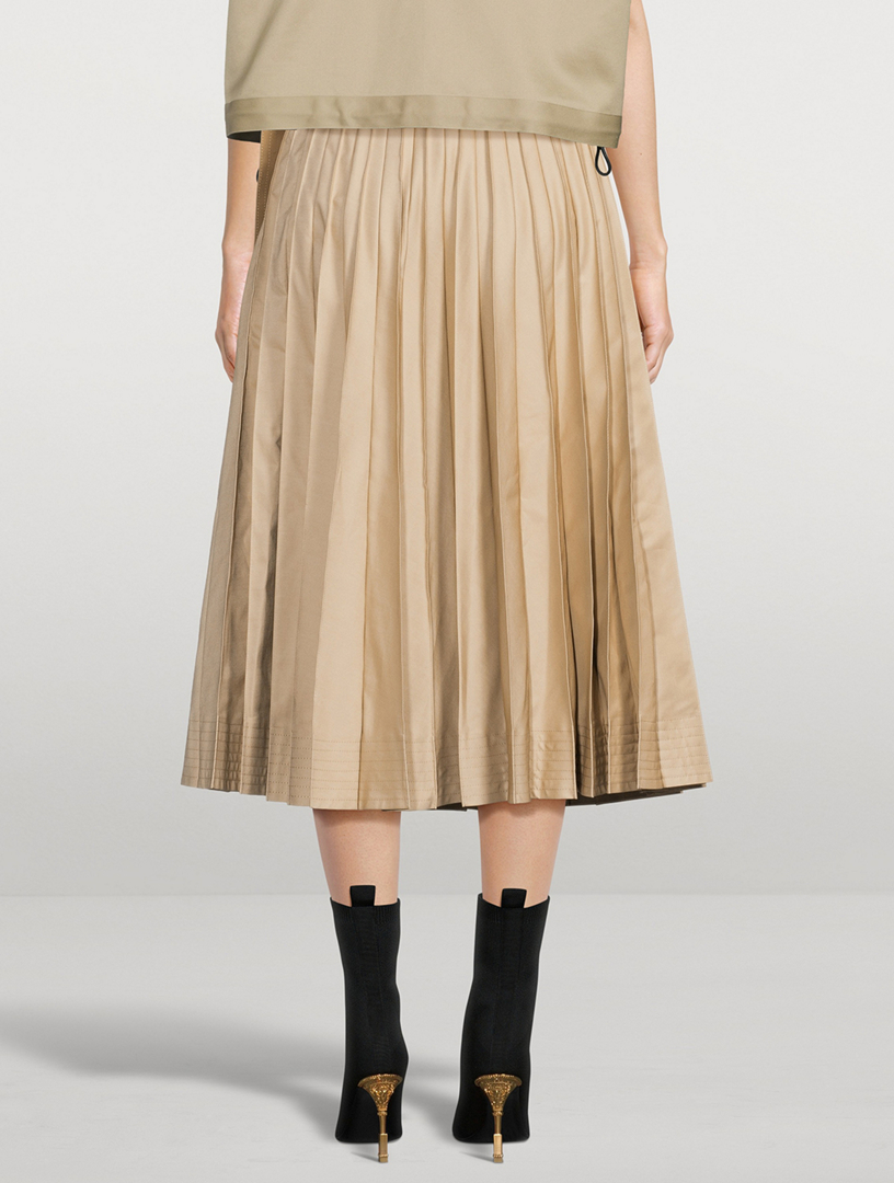 ♡サカイ♡2022AW♡Cotton Gabardine Mix Skirt♡ | legaleagle.co.nz