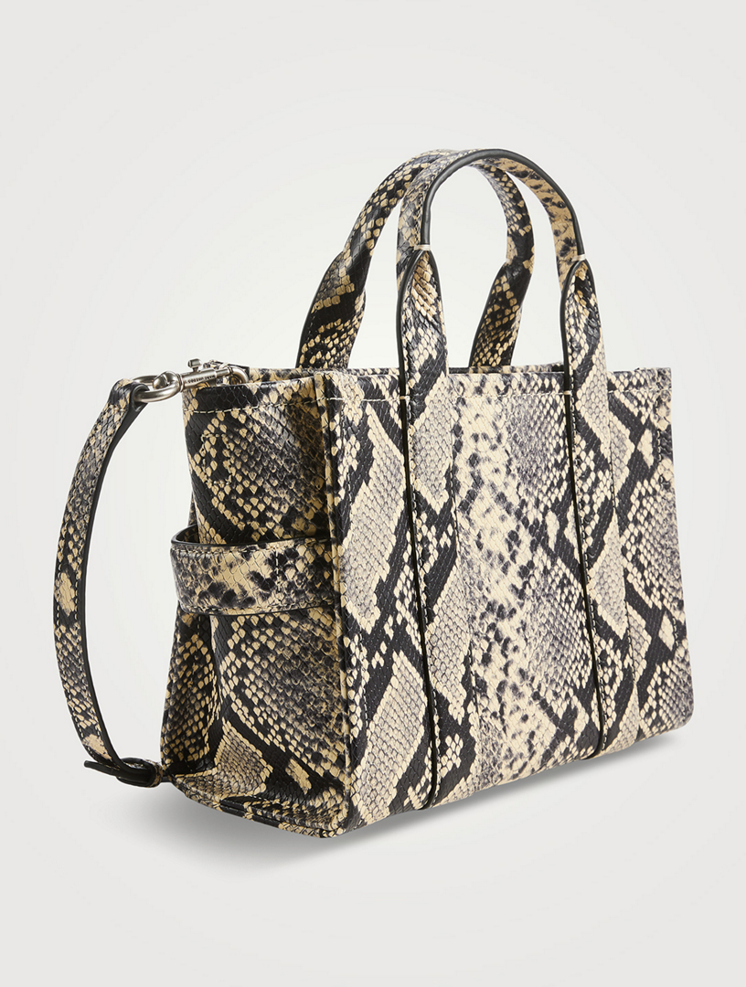 MARC JACOBS The Mini Snakeskin-Embossed Leather Tote Bag | Holt Renfrew ...