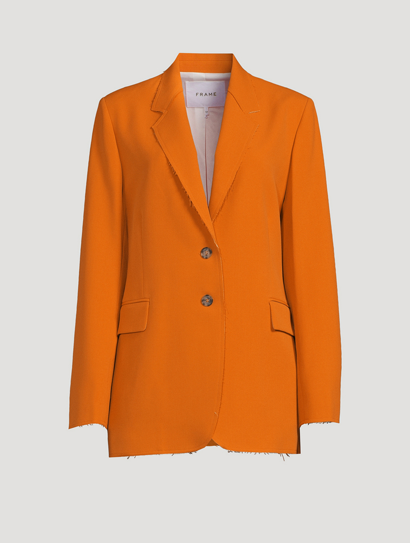 FRAME Oversized RawEdge Blazer Holt Renfrew Canada
