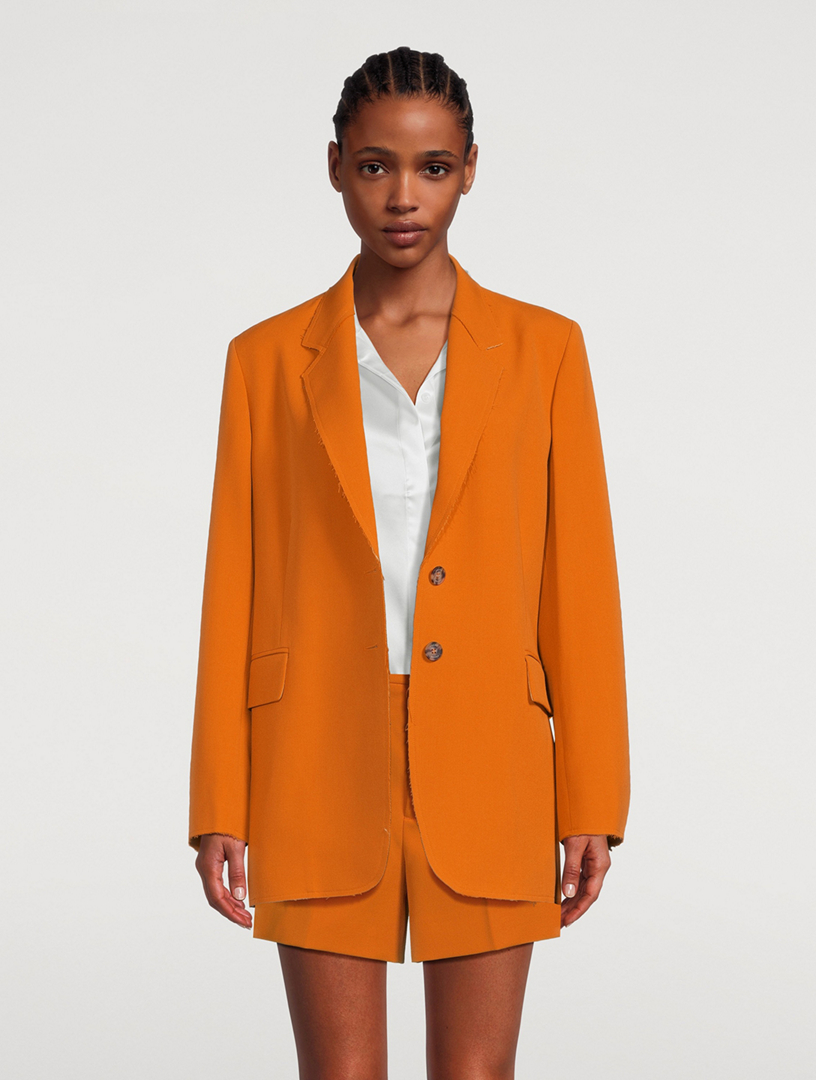 FRAME Oversized RawEdge Blazer Holt Renfrew Canada