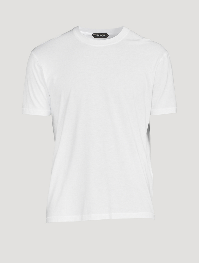 TOM FORD Cotton-Blend Crewneck T-Shirt | Holt Renfrew Canada