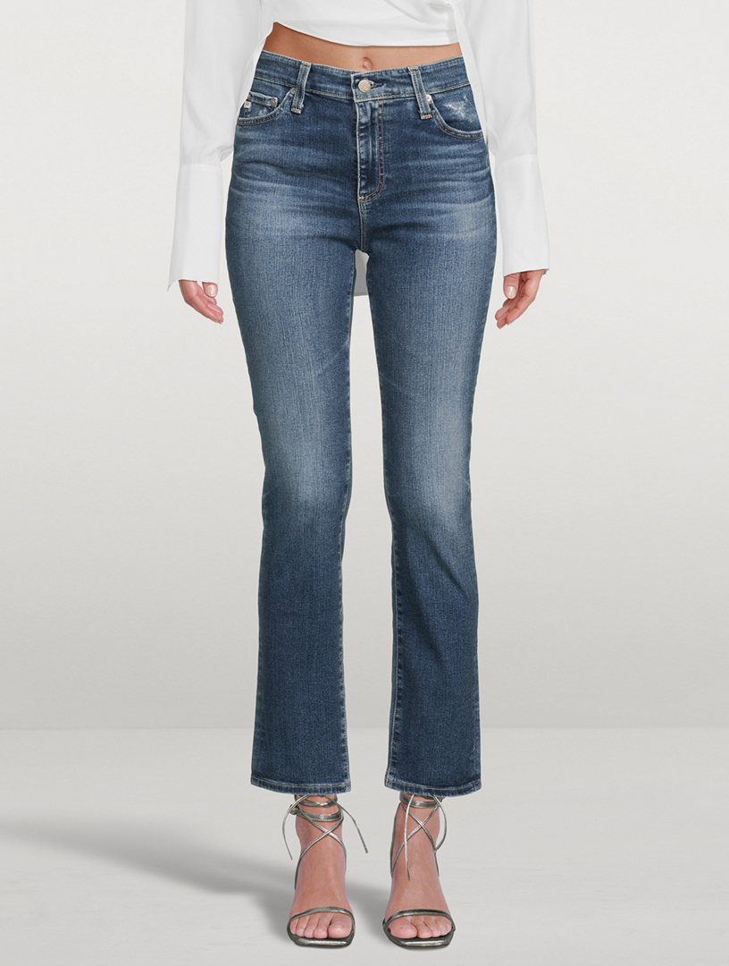 AG Mari HighRise Slim Straight Jeans Holt Renfrew Canada