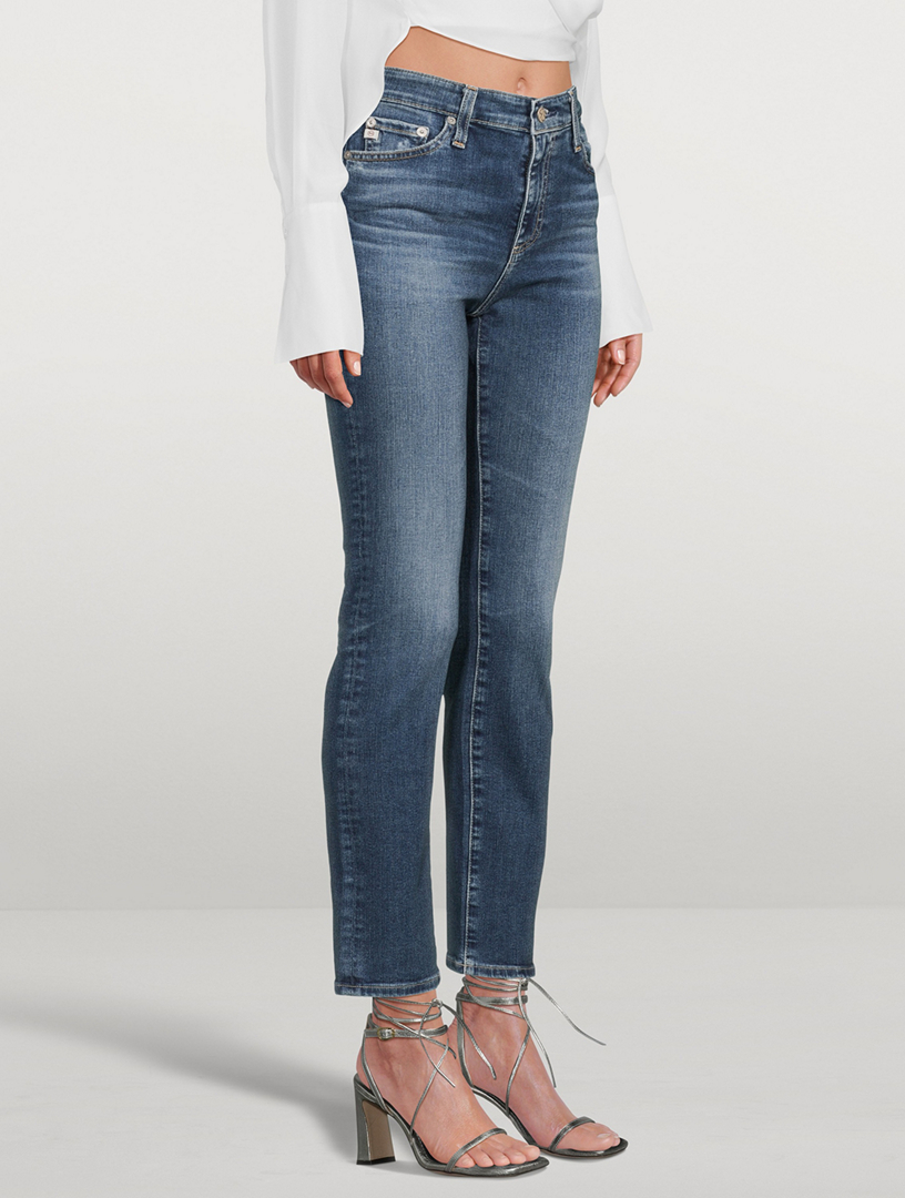 AG Mari HighRise Slim Straight Jeans Holt Renfrew Canada