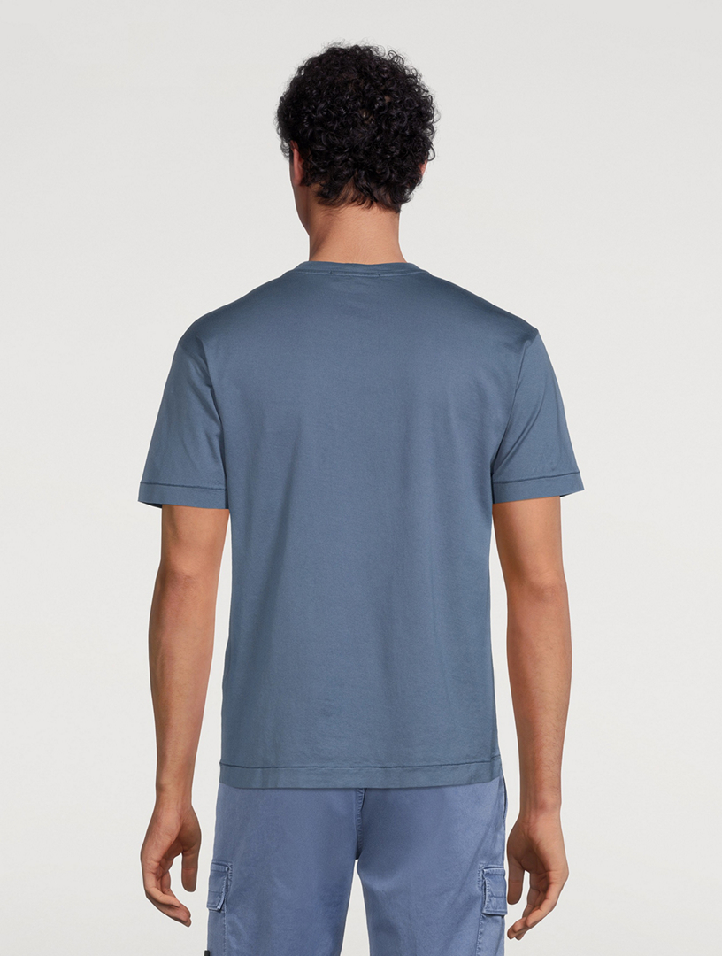 STONE ISLAND Cotton Short-Sleeve T-Shirt | Holt Renfrew Canada