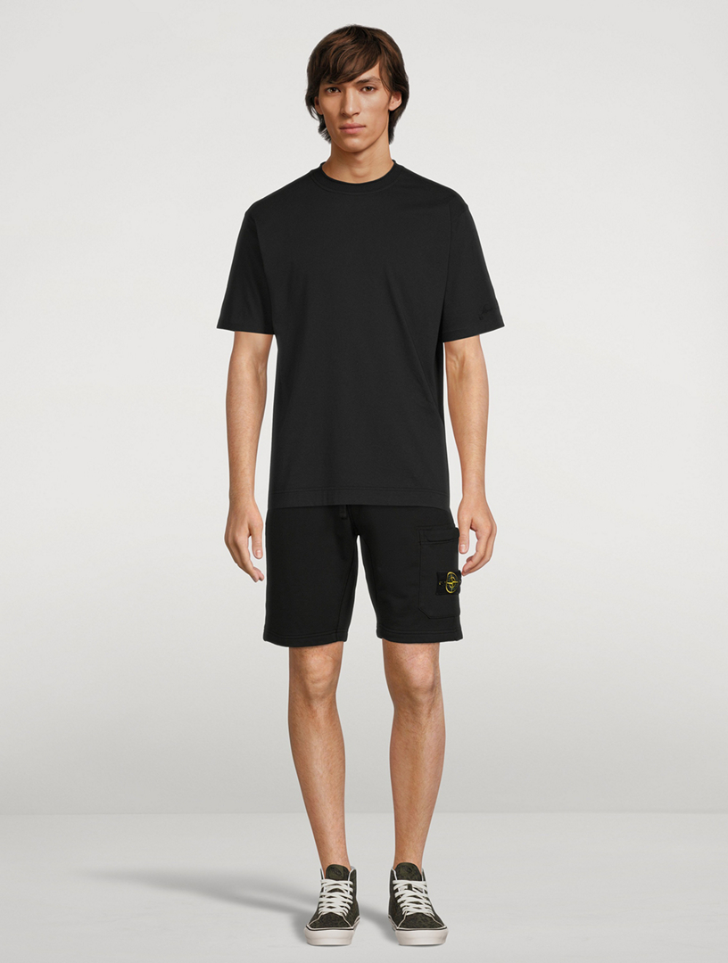 STONE ISLAND Cotton Fleece Shorts | Holt Renfrew Canada