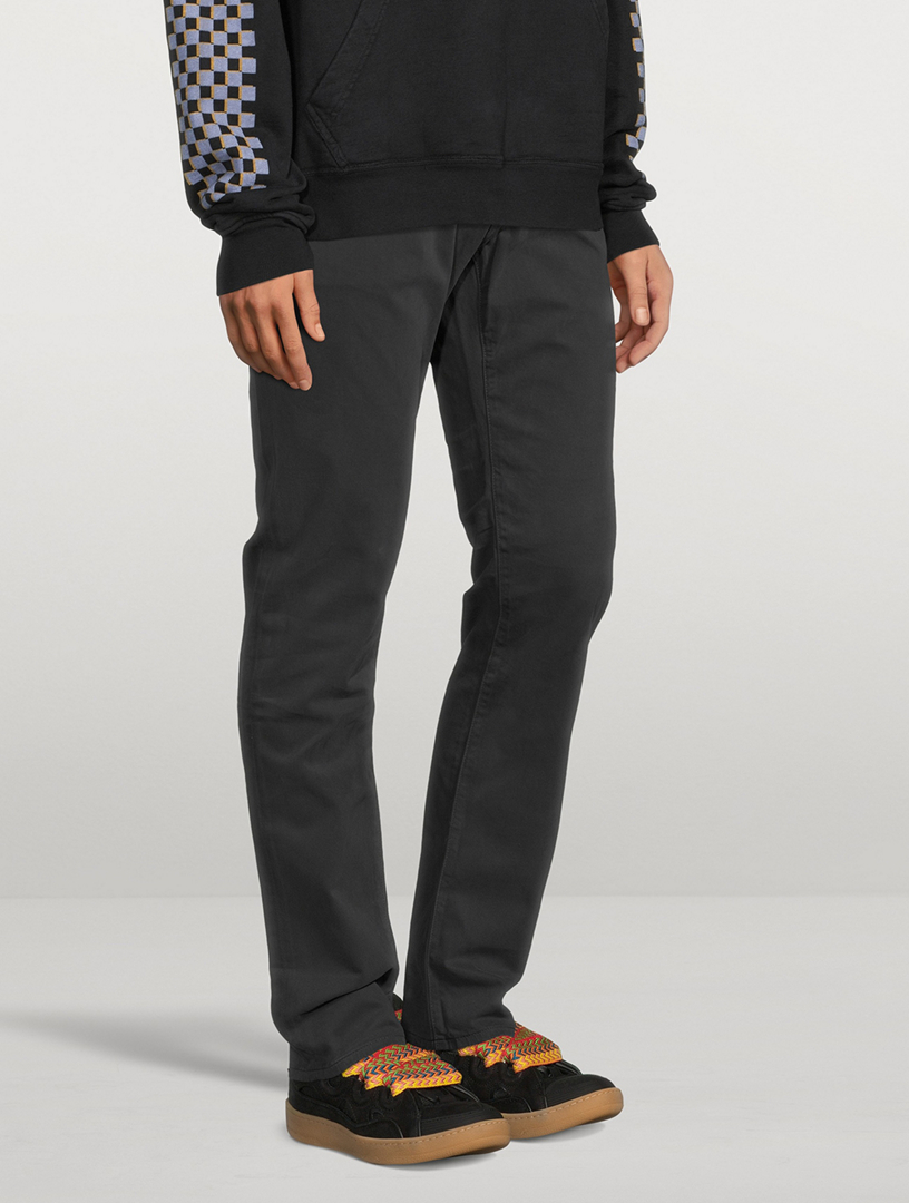 LANVIN Curb Leather Sneakers Holt Renfrew