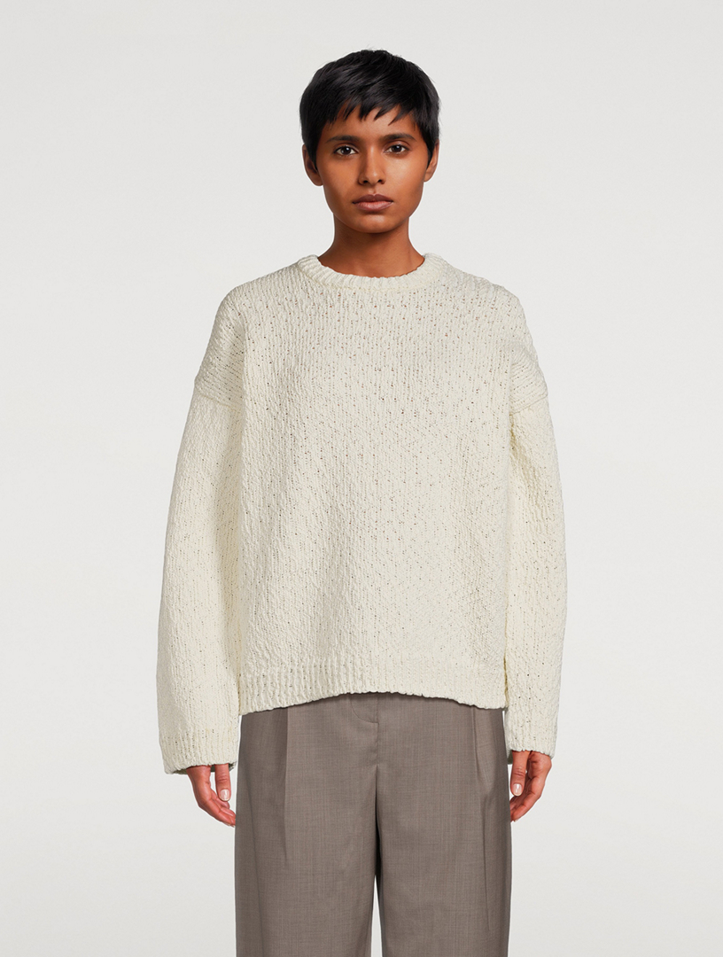 TOTÊME Organic Cotton Sweater | Holt Renfrew Canada