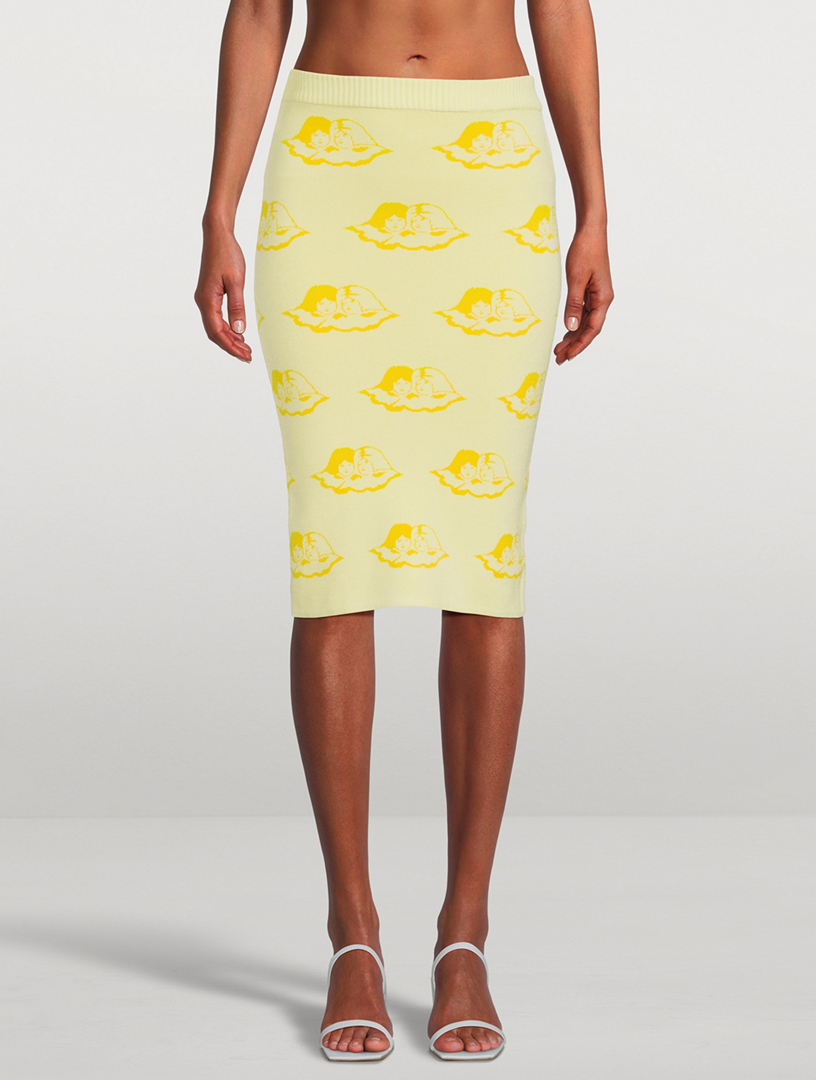 acka jacquard pencil skirt | www.michaelfulcherstudios.com