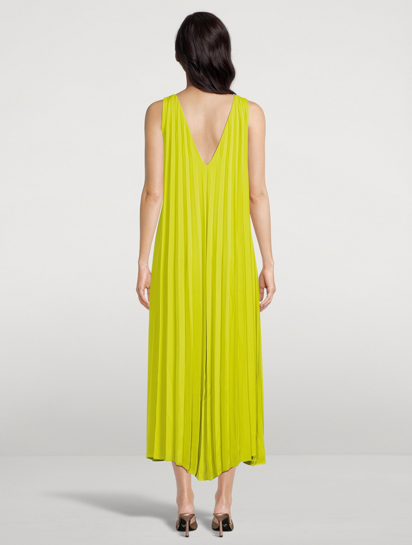 Annico Pleated Maxi Dress
