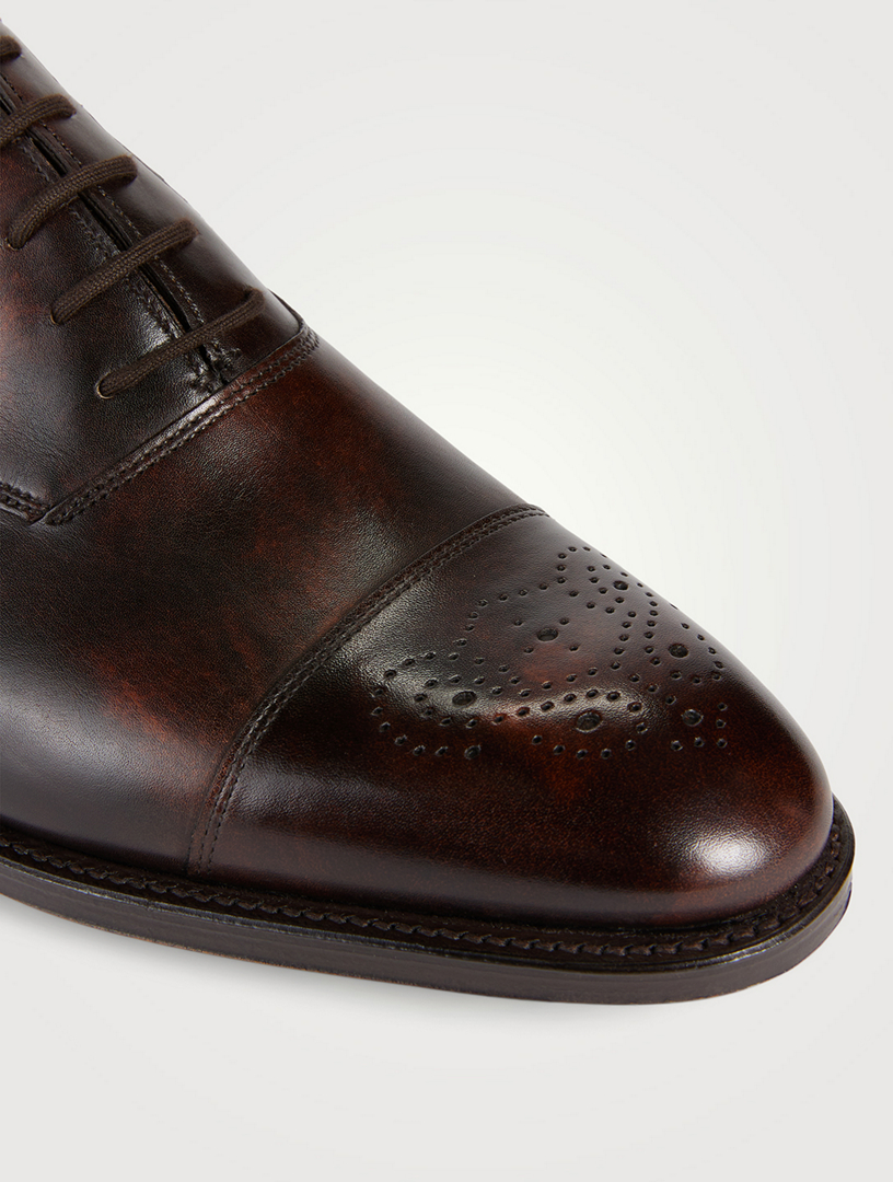 JOHN LOBB Hartland Leather Oxford Shoes | Holt Renfrew Canada