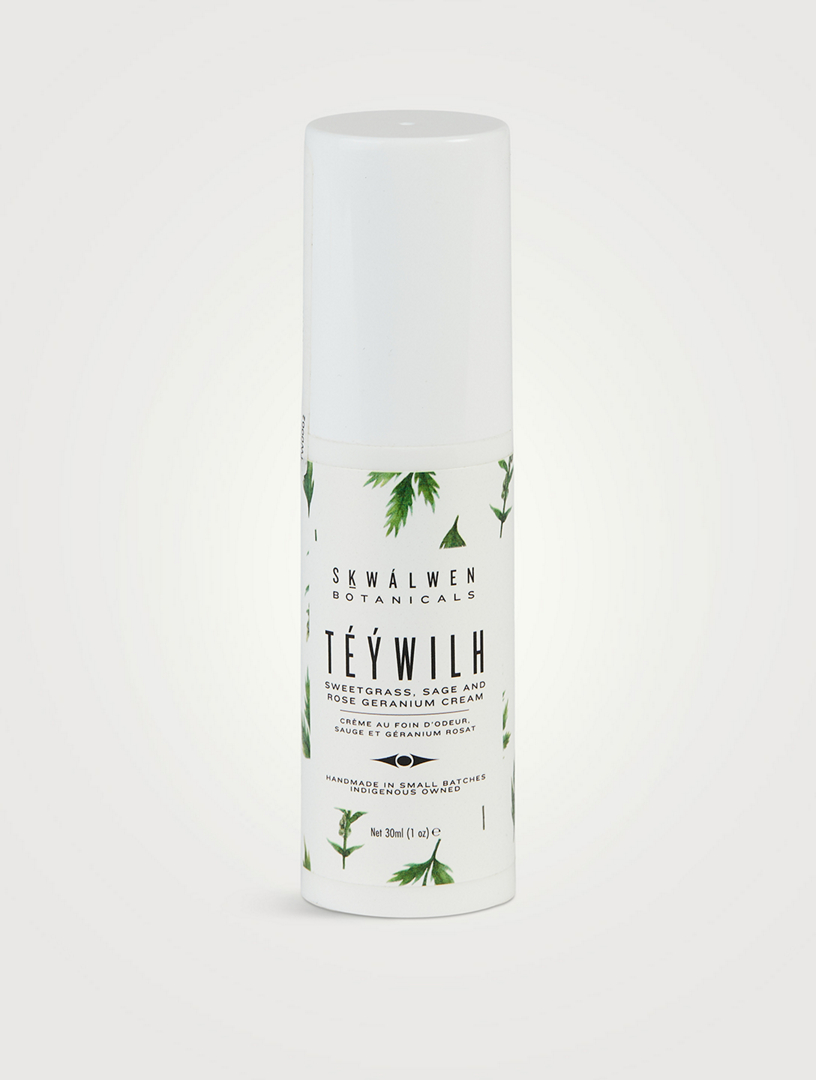 Téýwilh Sweetgrass, Sage And Rose Geranium Cream