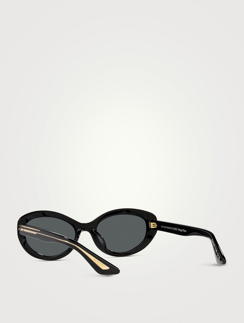 OLIVER PEOPLES Oliver Peoples x Khaite 1969C Oval Sunglasses | Holt Renfrew  Canada