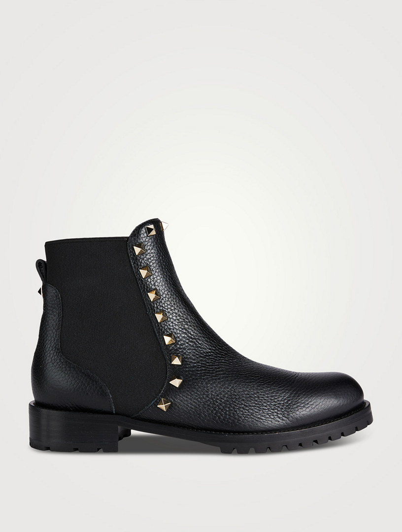 Valentino rockstud chelsea clearance boots