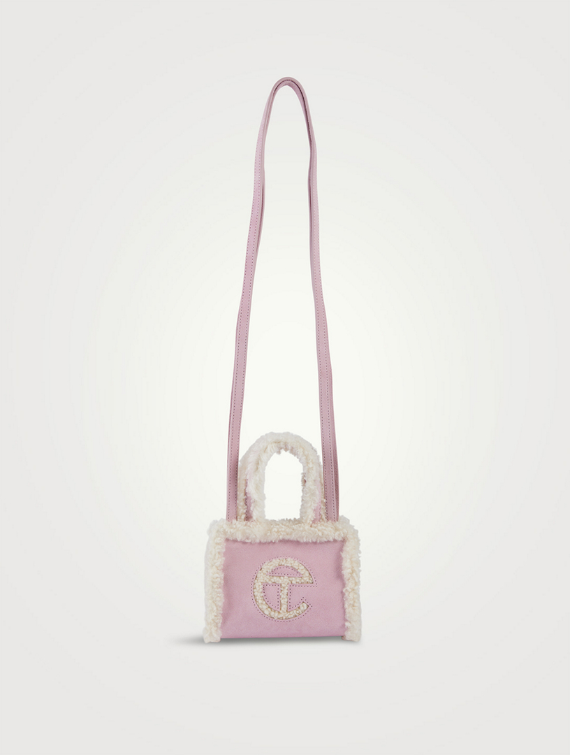 UGG x Telfar Small Suede Shopping Bag