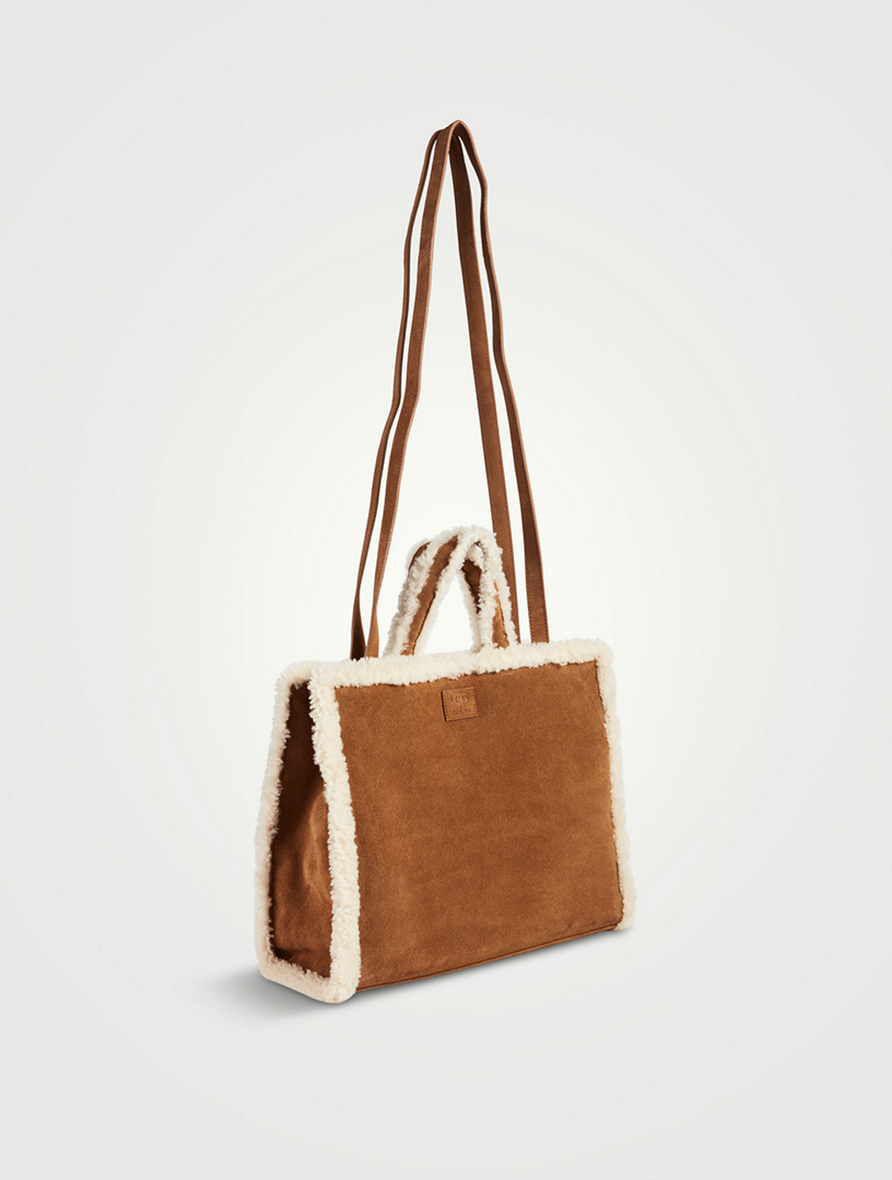 UGG X TELFAR UGG x Telfar Medium Suede Shopping Bag | Holt Renfrew