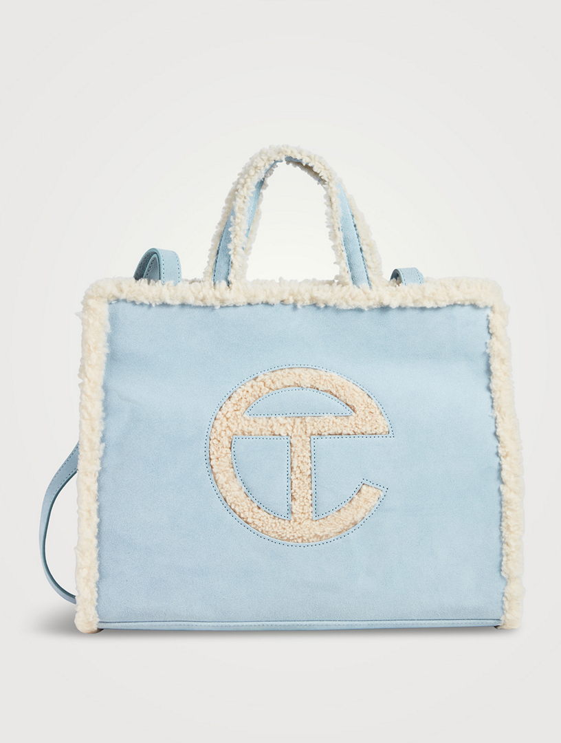 UGG x Telfar Medium Suede Shopping Bag