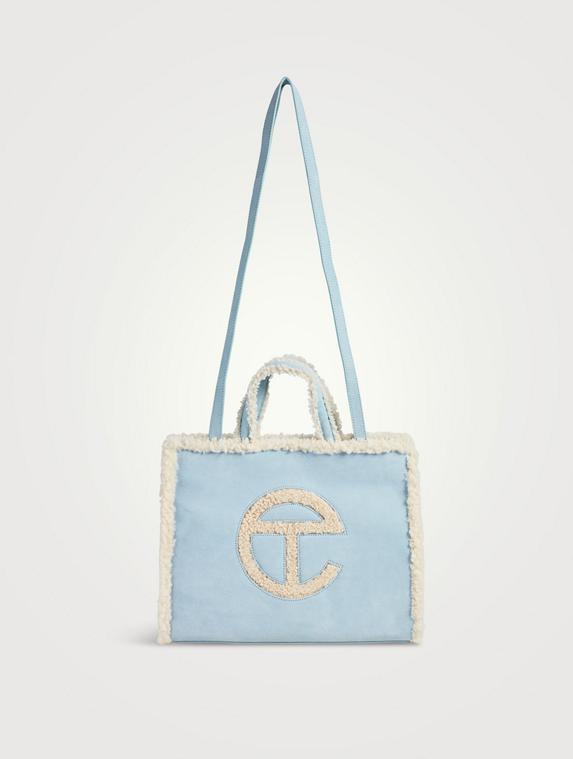 UGG x Telfar Medium Suede Shopping Bag