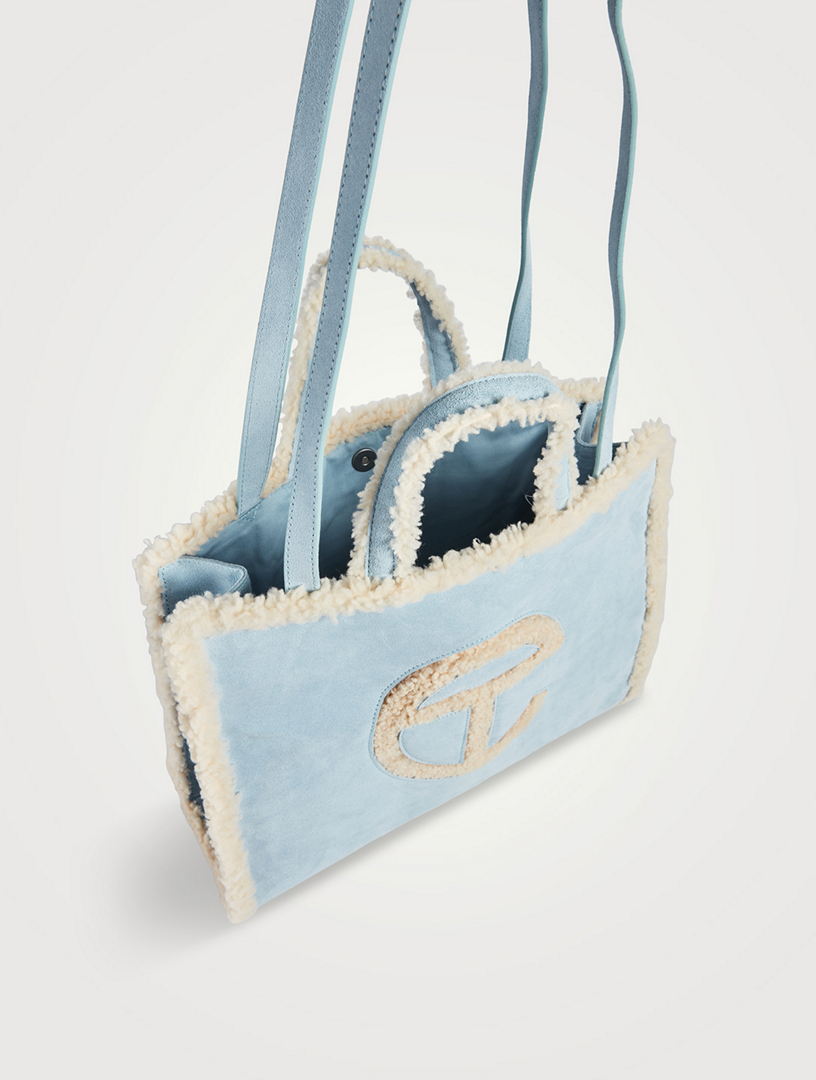 UGG x Telfar Medium Suede Shopping Bag