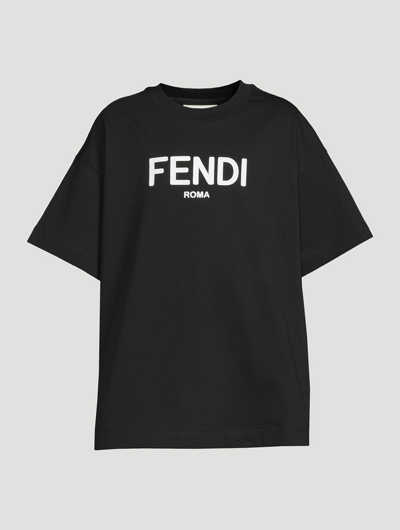 FENDI Kids Cotton Logo T-Shirt | Holt Renfrew