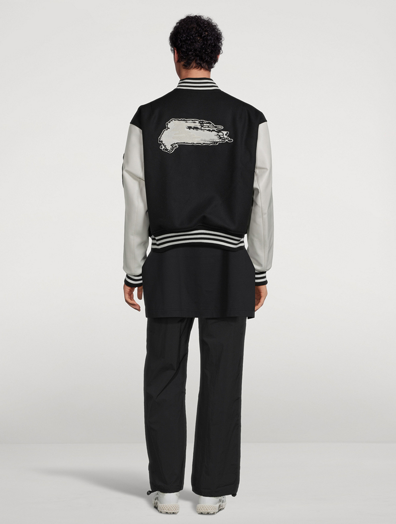 Y-3 Wool-Blend Letterman Jacket | Holt Renfrew Canada