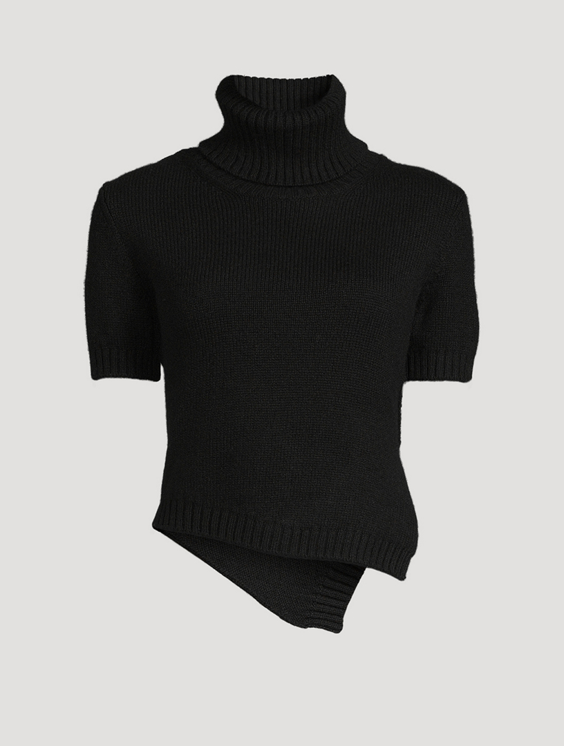 BALMAIN Mohair-blend jacquard turtleneck sweater